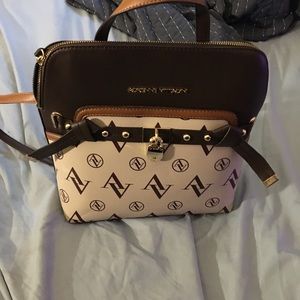 Adrienne Vittadini Signature Classic Convertible Backpack